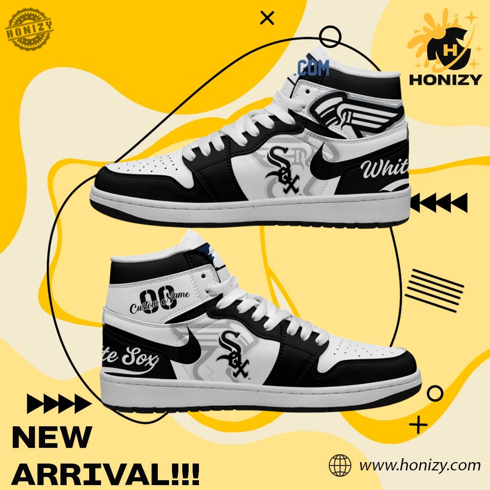 MLB Baseball Team Custom Shoes 18 Chicago White Sox Mlb Baseball Team Personalized Unisex Air Jordan 1 Shoes