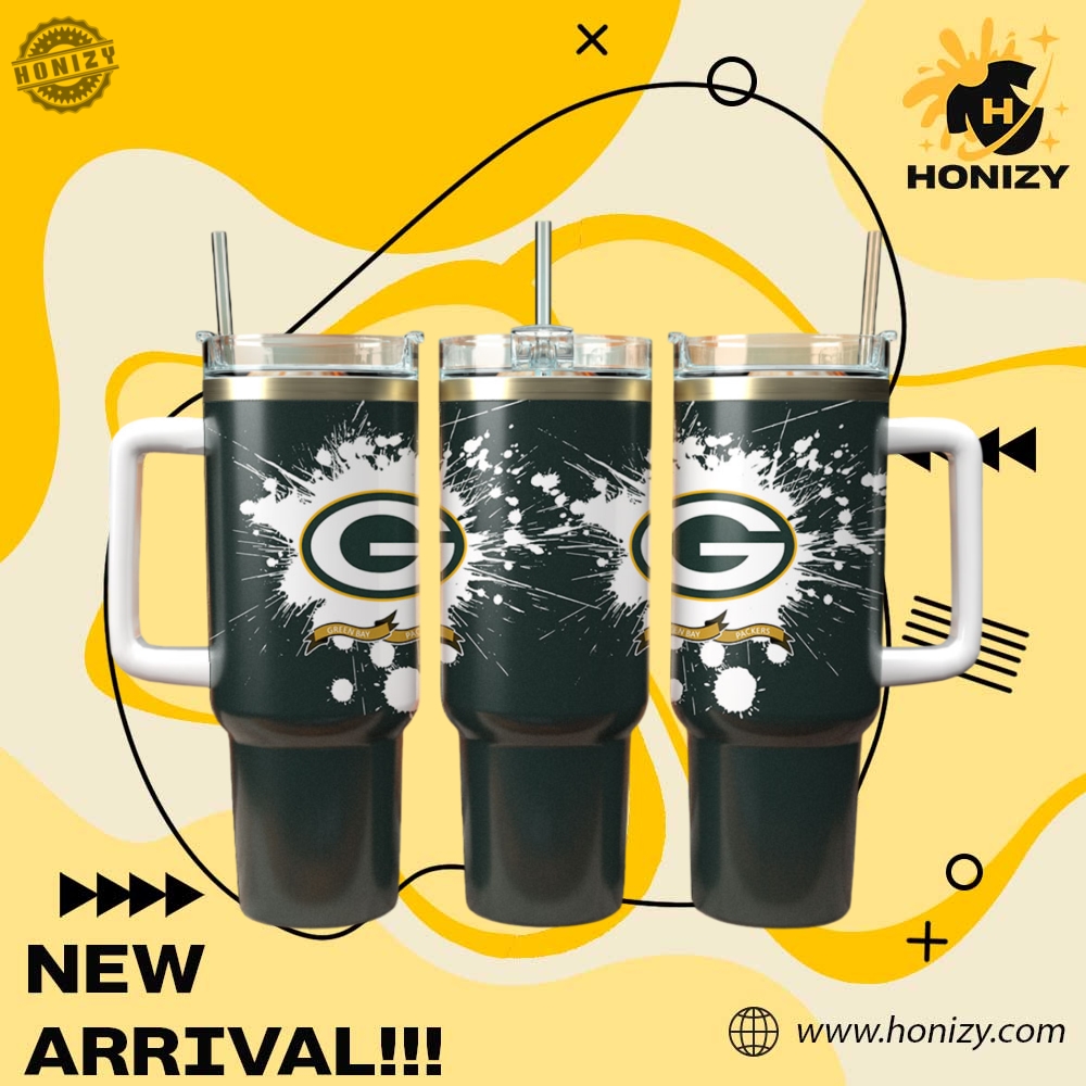 Nfl Football Green Bay Packers Stanley Cup Tumbler With Handle 3 NFL Football Green Bay Packers Stanley Cup Tumbler With Handle