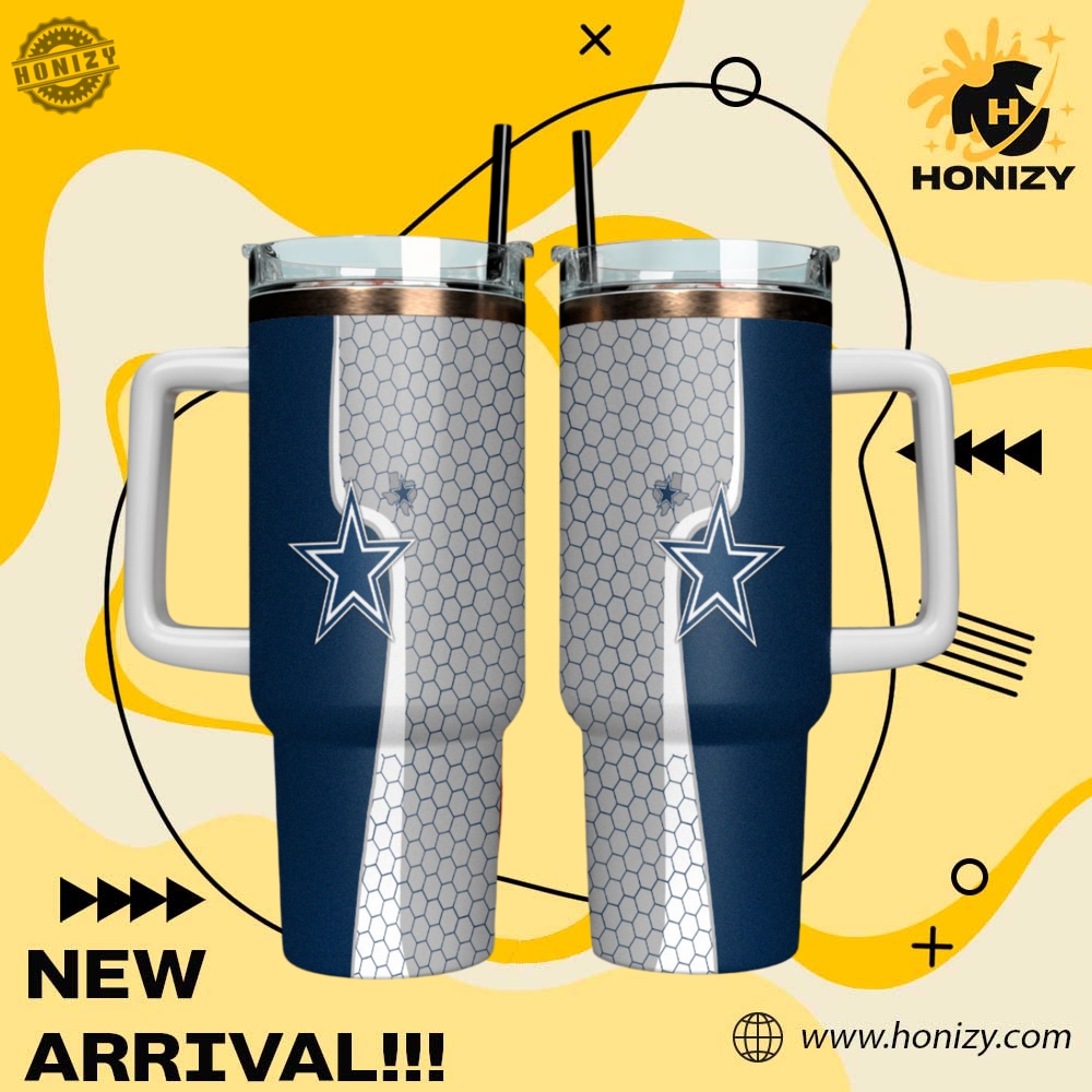 Nfl Football Dallas Cowboys V2 Stanley Cup Tumbler With Handle 3 NFL Football Dallas Cowboys V2 Stanley Cup Tumbler With Handle