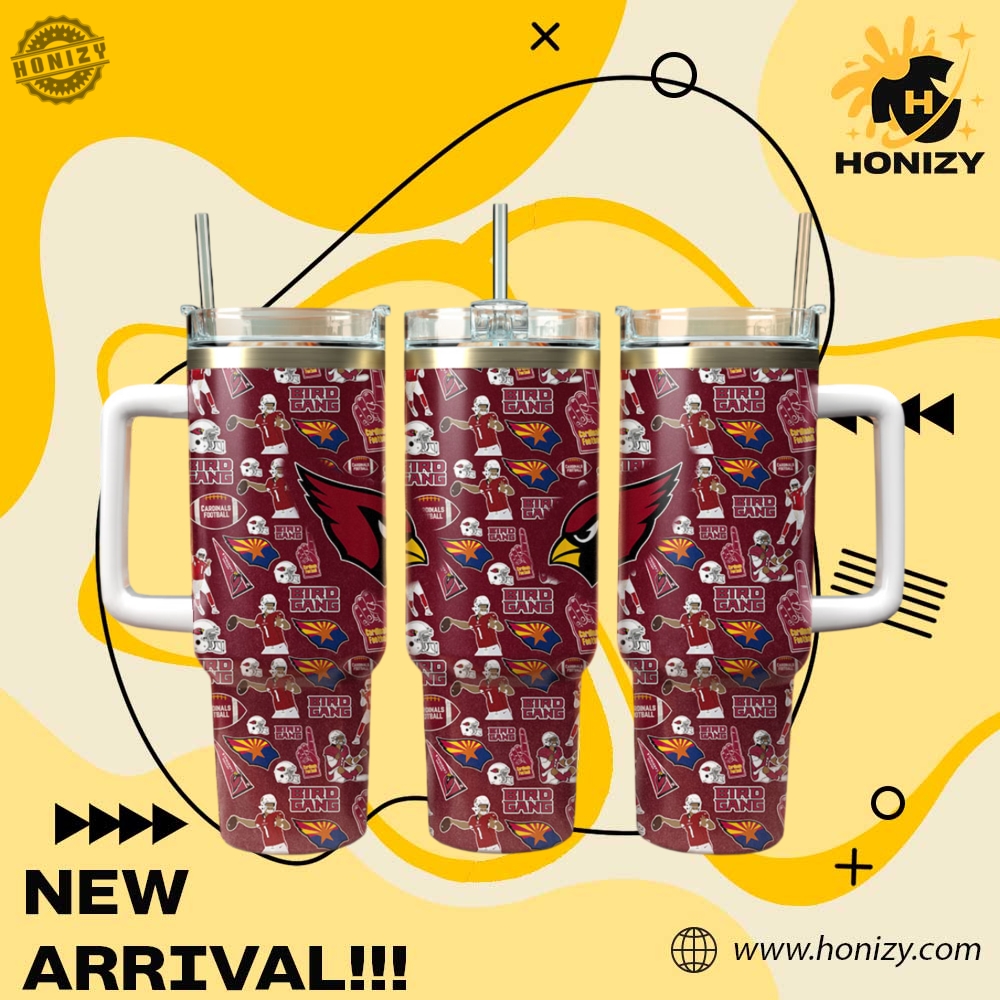 NFL Football Teams Stanley Cup Tumbler With Handle 18 Nfl Football Arizona Cardinals Stanley Cup Tumbler With Handle