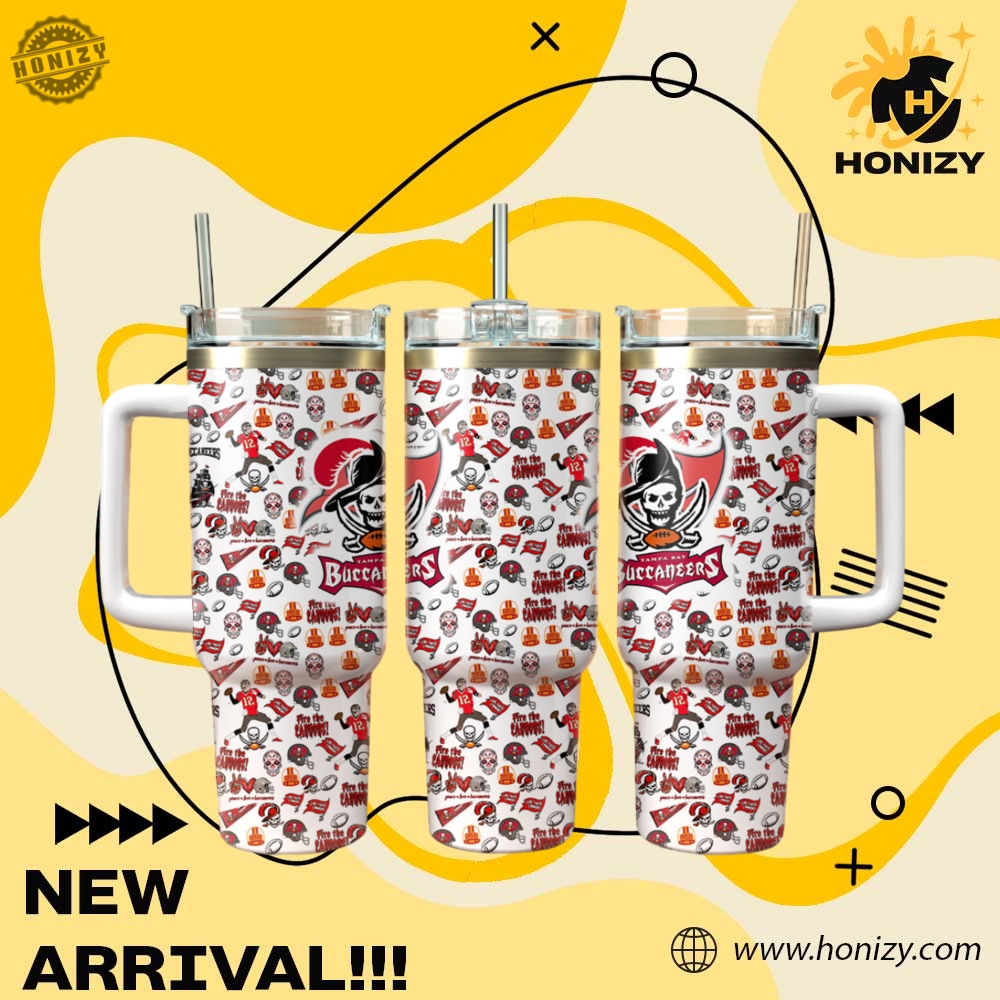 NFL Football Teams Stanley Cup Tumbler With Handle 20 Nfl Football Tampa Bay Buccaneers Stanley Cup Tumbler With Handle