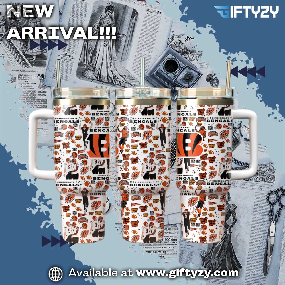 Nfl Football Cincinnati Bengals V3 Stanley Cup Tumbler With Handle 4 NFL Football Cincinnati Bengals V3 Stanley Cup Tumbler With Handle