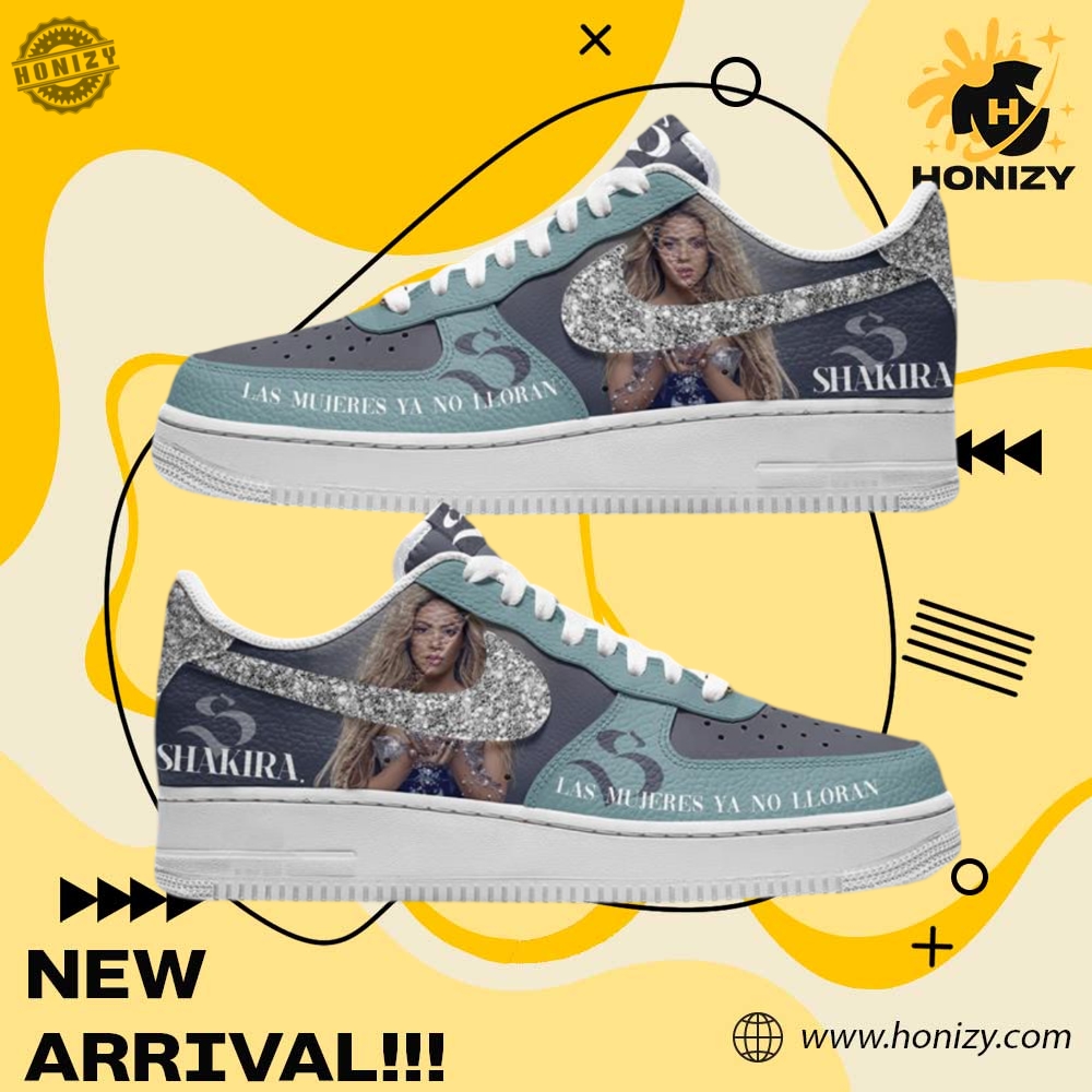 Custom Shoes For You 4 Shakira Las Mujeres Ya No Lloran Unisex Nike Air Force Sneakers