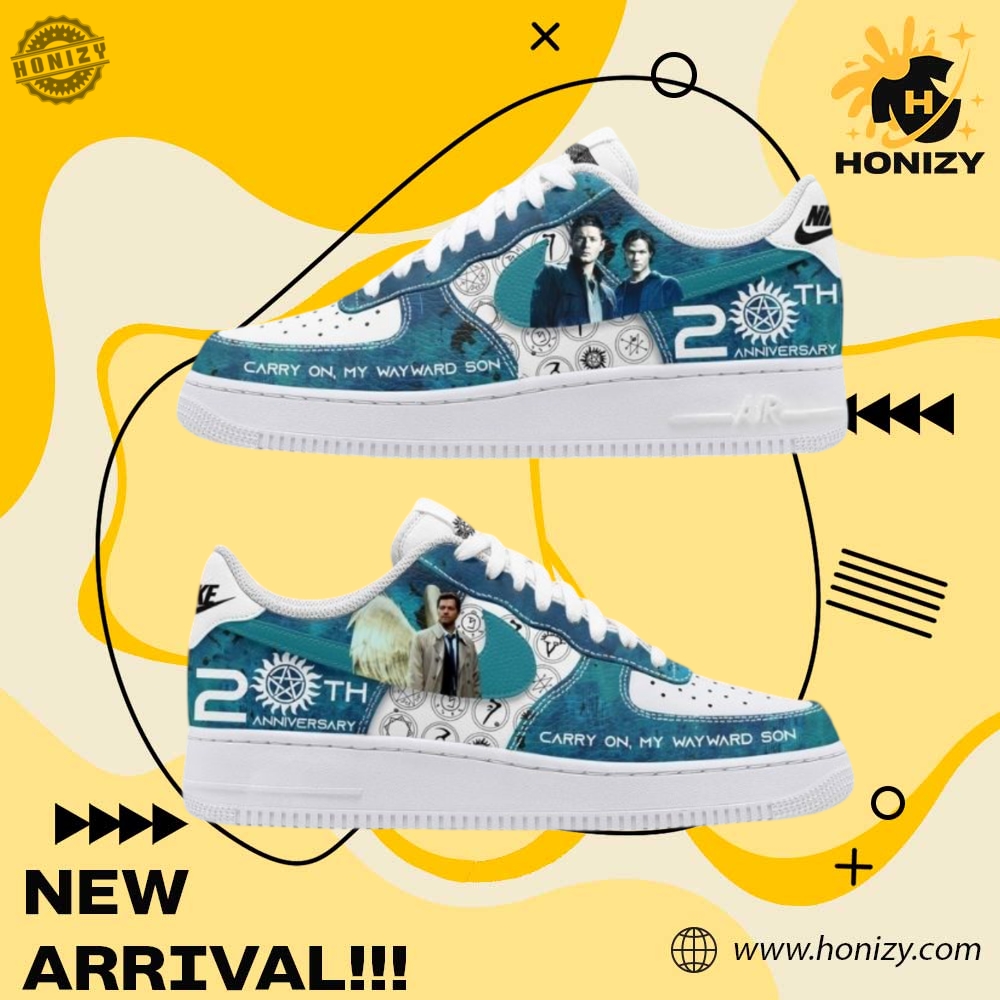 Custom Shoes For You 12 Supernatural 20Th Anniversary Movie Unisex Air Force Nike Shoes
