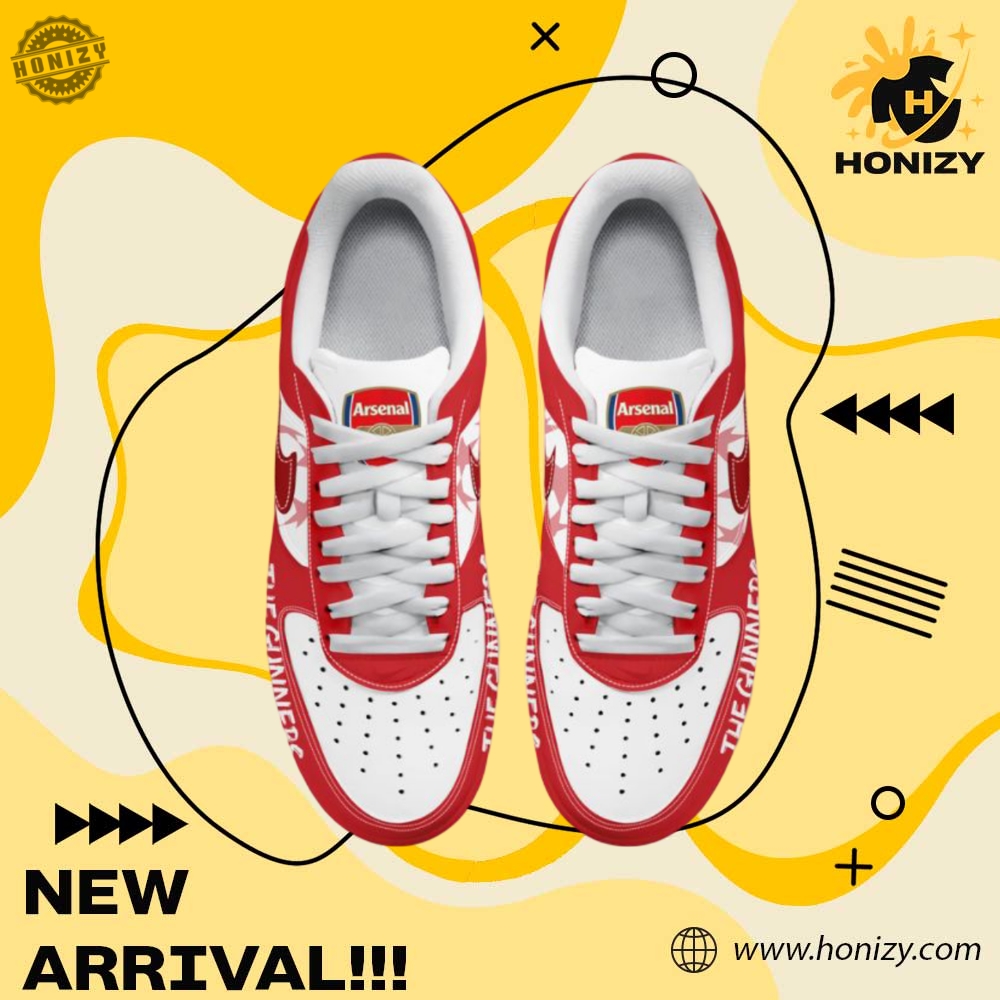 Arsenal Football Club The Gunner Unisex Air Forces Nike Shoes 4 Arsenal Football Club The Gunner unisex Air Forces Nike Shoes