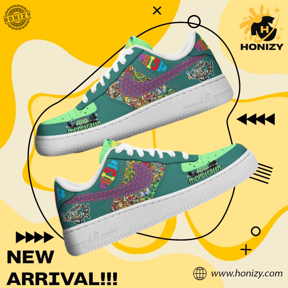Custom Shoes For You 18 Phish Band Mondegreen Music Unisex Air Forces Nike Shoes