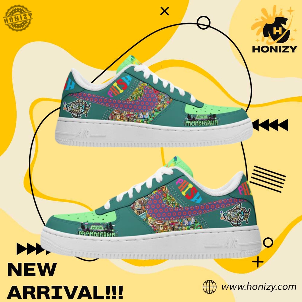 Phish Band Mondegreen Music Unisex Air Forces Nike Shoes 7 Phish Band Mondegreen Music unisex Air Forces Nike Shoes