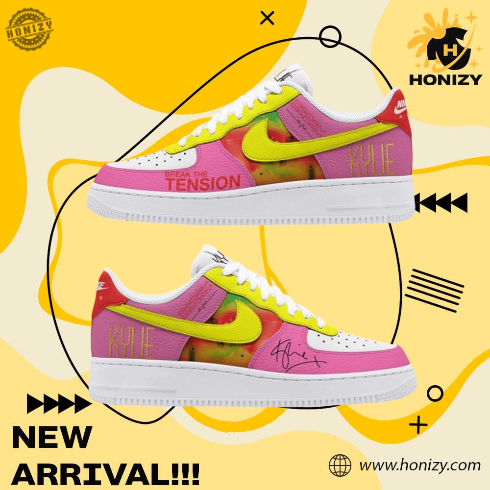 Break The Tension Kylie Music Unisex Nike Air Force Shoes 5 Break The Tension Kylie Music unisex Nike Air Force Shoes