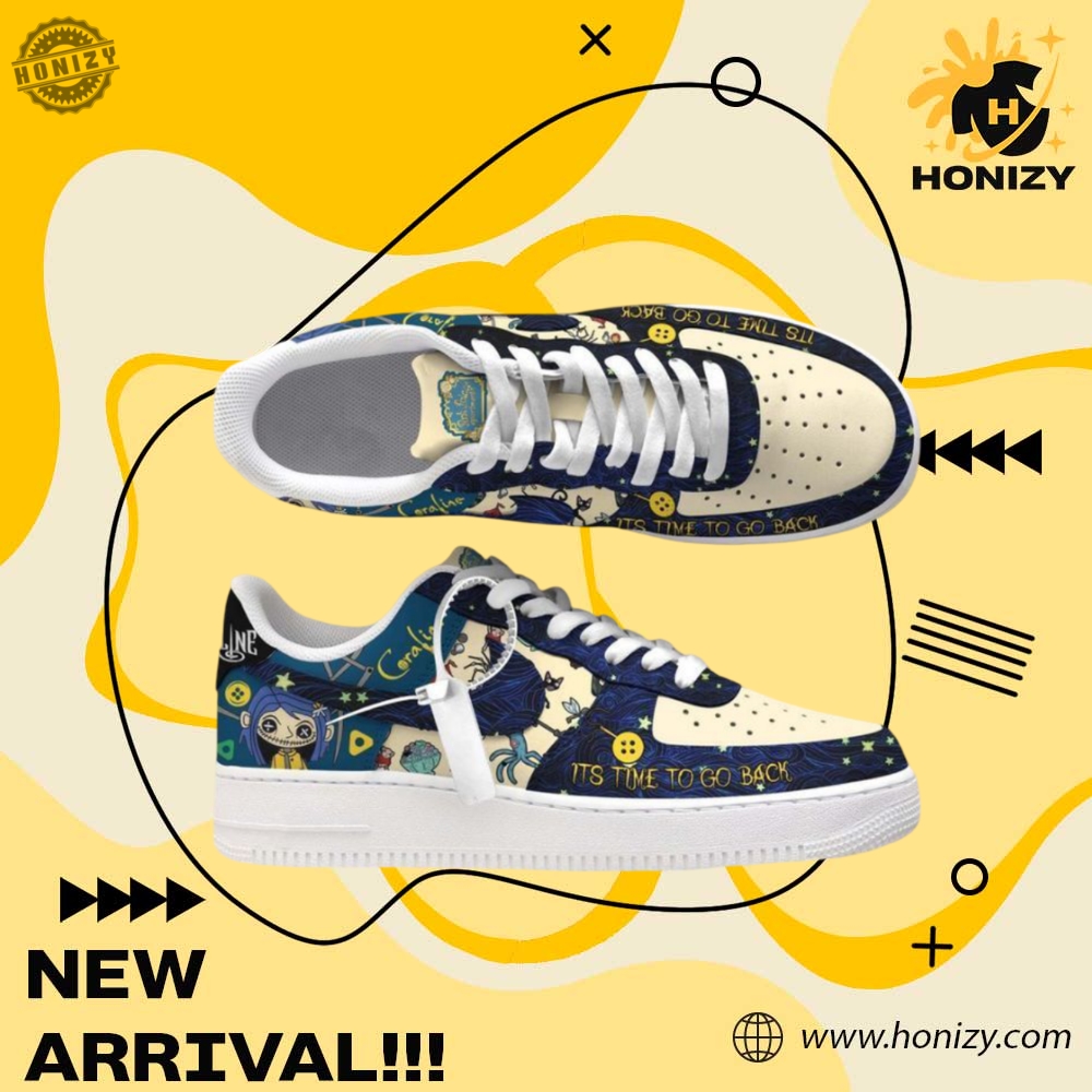 Coraline Movie Its Time To Go Back Unisex Nike Air Force Shoes 5 Coraline Movie Itβs Time To Go Back unisex Nike Air Force Shoes