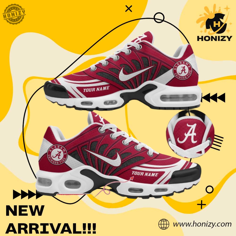 Custom Shoes For You 32 Alabama Crimson Tide Unisex Nike Air Max Tn Shoes