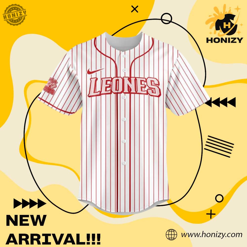Leones De Yucatán Hello Kitty 3D Unisex Baseball Jersey 4 Leones de Yucatán Hello Kitty 3D unisex Baseball Jersey