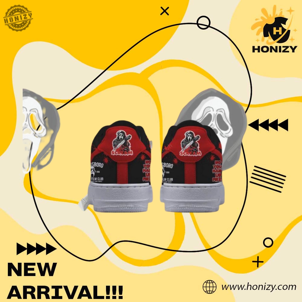 Ghostface Halloween Unisex Nike Air Force 1 Shoes 3 Ghostface Halloween unisex Nike Air Force 1 Shoes