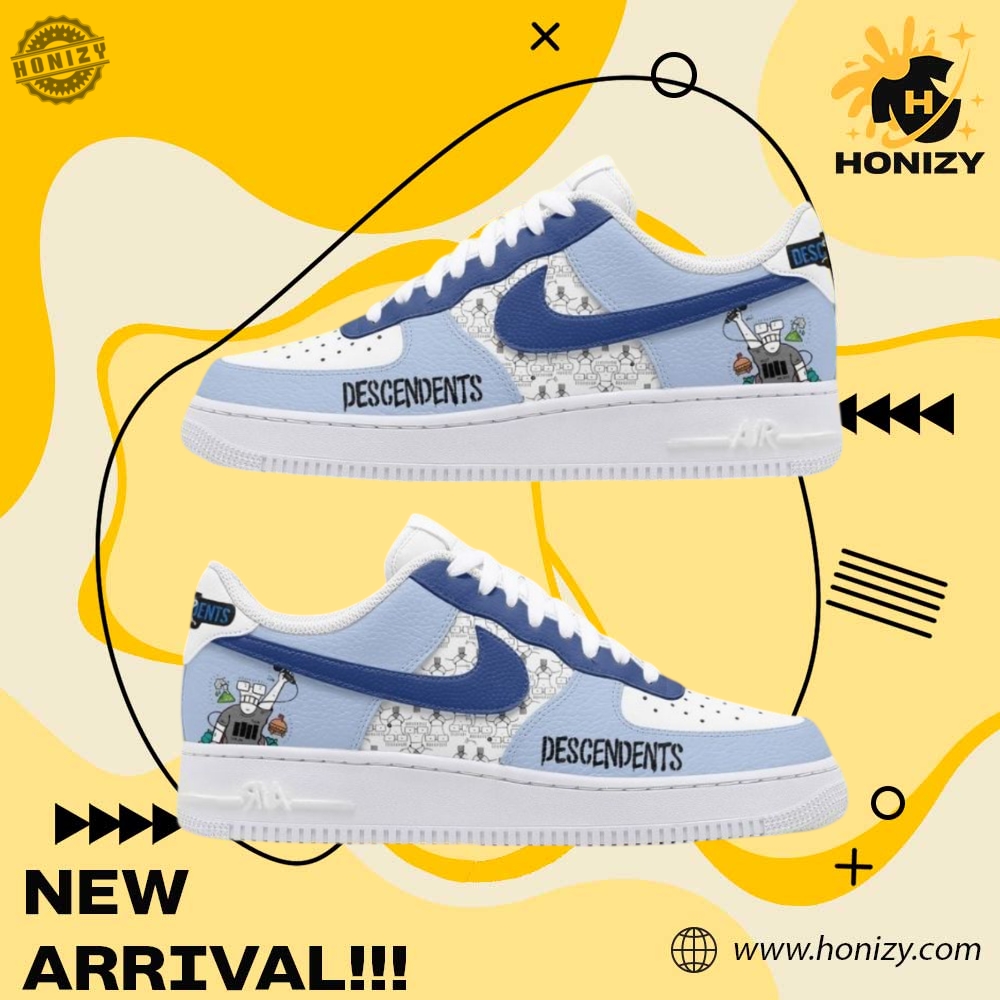 Graphic Trendy Custom Shoes 20 Descendents Band Unisex Nike Air Force 1 Shoes