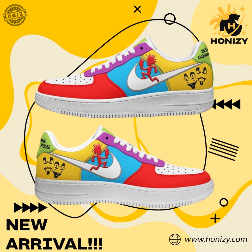 Graphic Trendy Custom Shoes 25 Insane Clown Posse Unisex Nike Air Force 1 Shoes