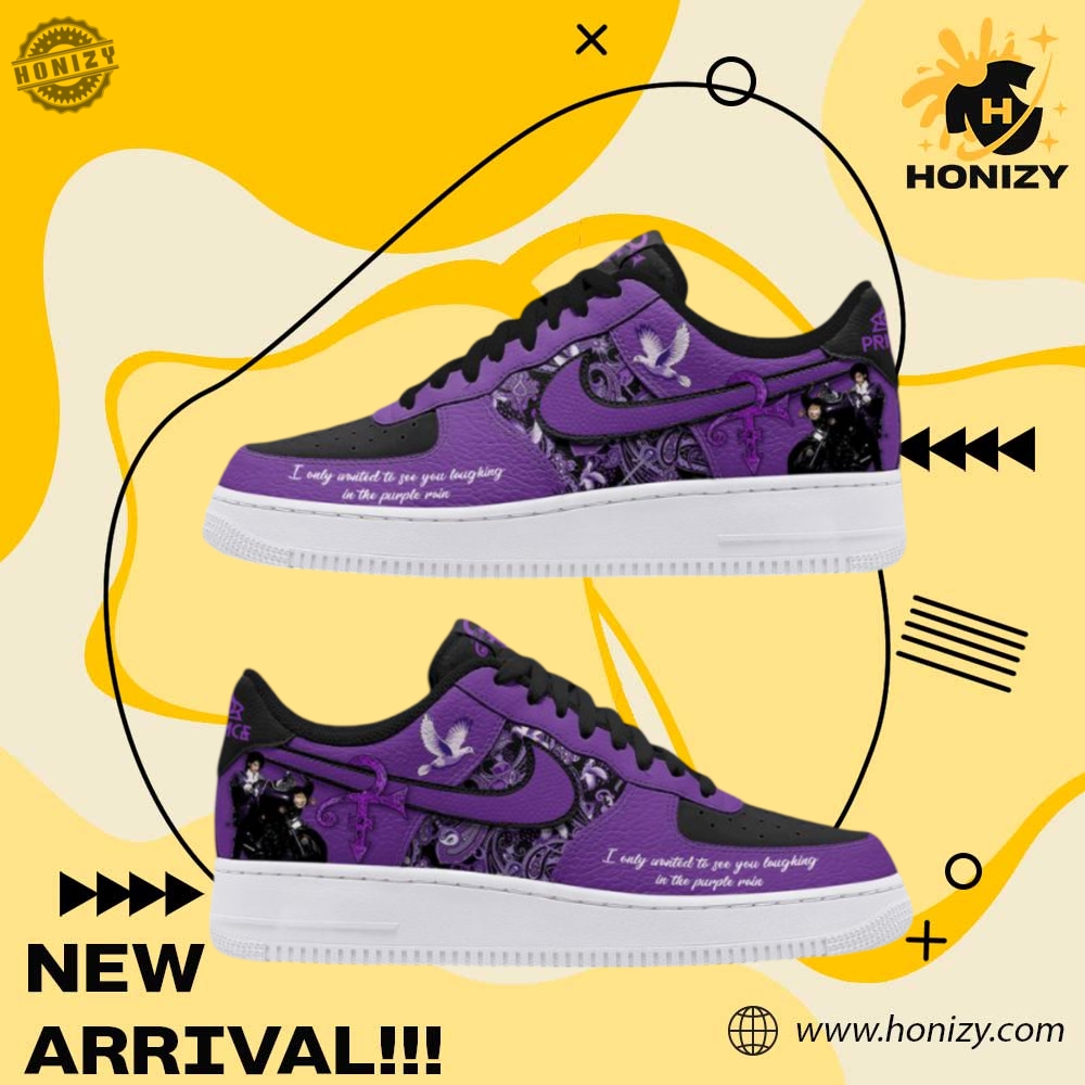 Graphic Trendy Custom Shoes 33 Prince Legend Music Unisex Nike Air Force 1 Sneaker Shoes