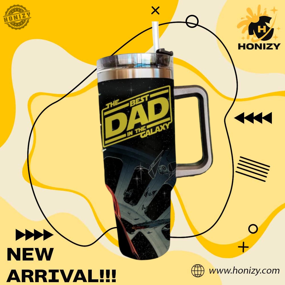 Trendy Music, Sport Custom 3D Stanley Tumbler 4 Star Wars I Am Their Father The Best Dad In The Galaxy Trendy Stanley Tumbler