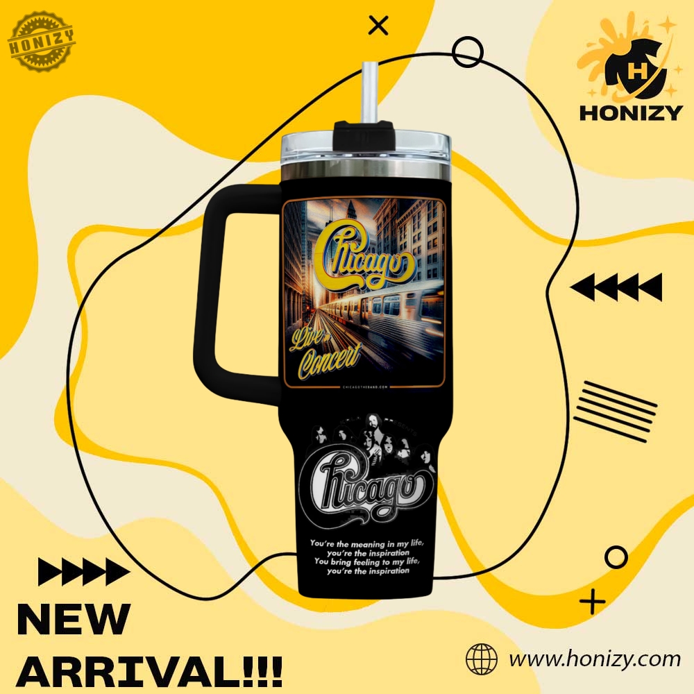 Chicago The Very Best Of Chicago Only The Beginning Music Trendy Stanley Tumbler 4 Chicago The Very Best of Chicago Only the Beginning Music Trendy Stanley Tumbler