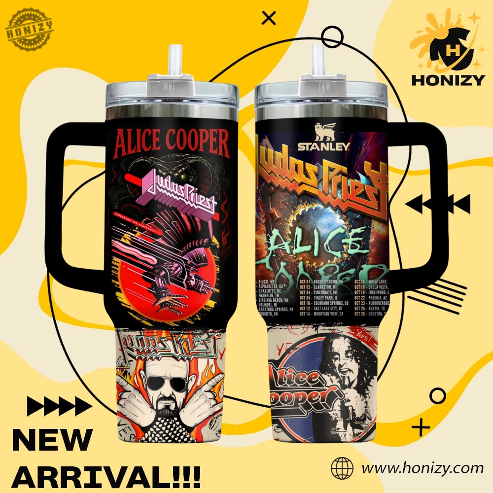 Trendy Music, Sport Custom 3D Stanley Tumbler 10 Music Judas Priest Trendy Stanley Tumbler