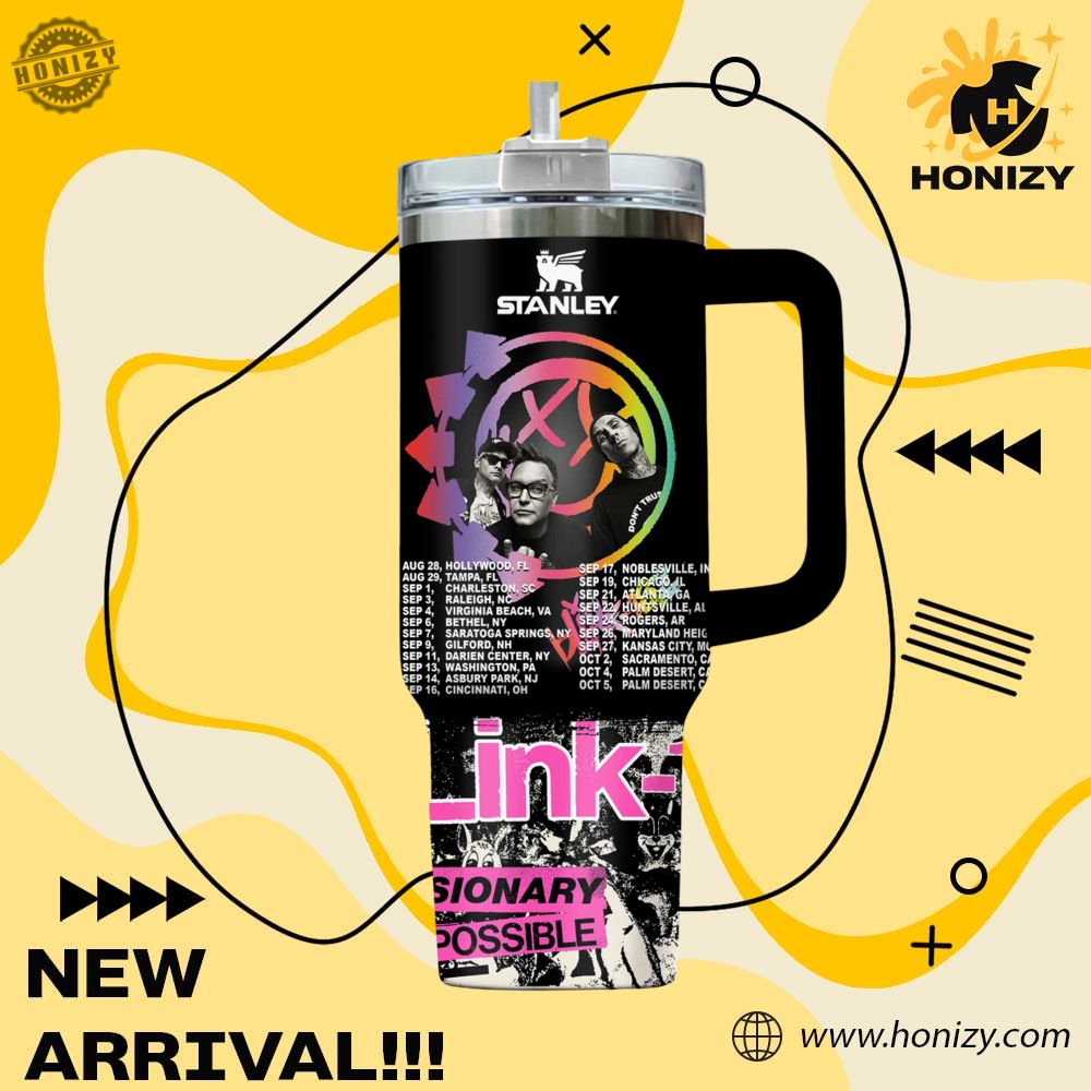 Music Blink182 Stanley Trendy Tumbler 4 Music Blink-182 Stanley Trendy Tumbler