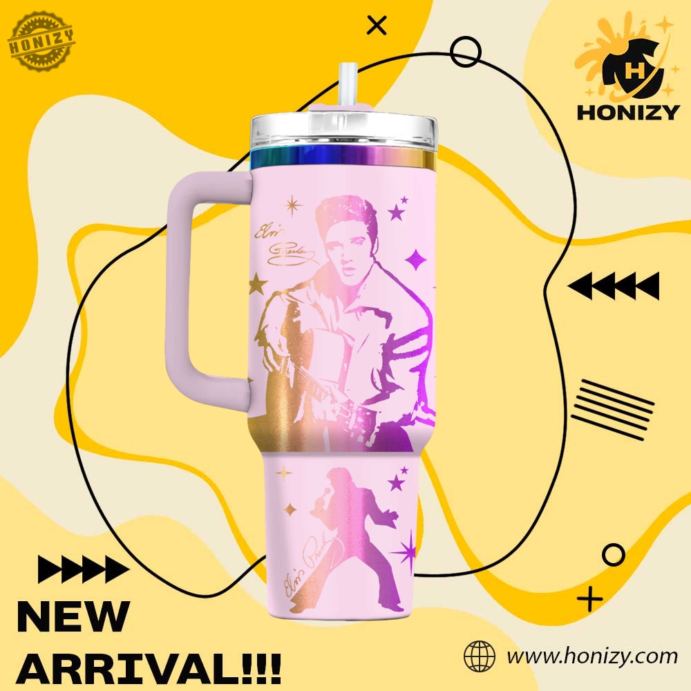 Elvis Presley Legend Music Custom Name Stanley Trendy Tumbler 5 Elvis Presley Legend Music Custom Name Stanley Trendy Tumbler