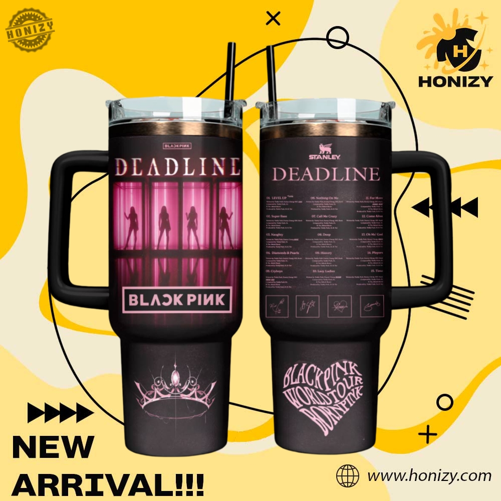 Blackpink Music Kpop Stanley Trendy Tumbler 3 Blackpink Music Kpop Stanley Trendy Tumbler