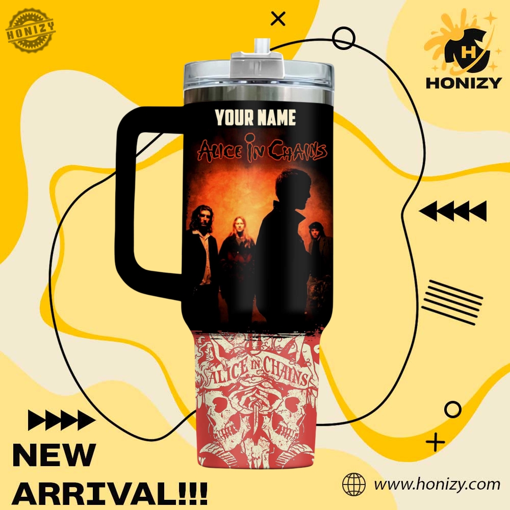 Alice In Chains Music Custom Name Stanley Trendy Tumbler 4 Alice In Chains Music Custom Name Stanley Trendy Tumbler