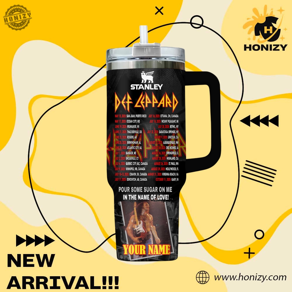 Def Leppard Band Music Custom Name Music Stanley Trendy Tumbler 4 Def Leppard Band Music Custom Name Music Stanley Trendy Tumbler