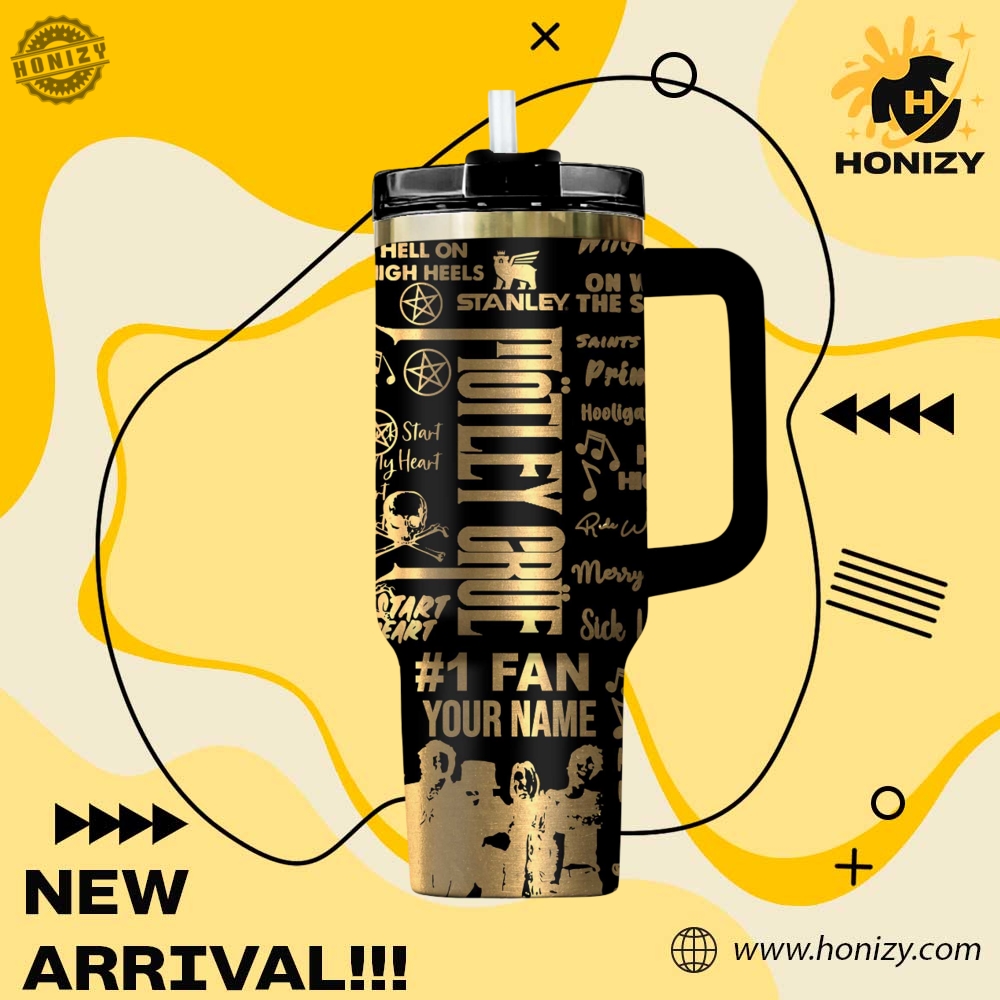 Mötley Crüe Music Custom Name Stanley Trendy Tumbler 4 Mötley Crüe Music Custom Name Stanley Trendy Tumbler