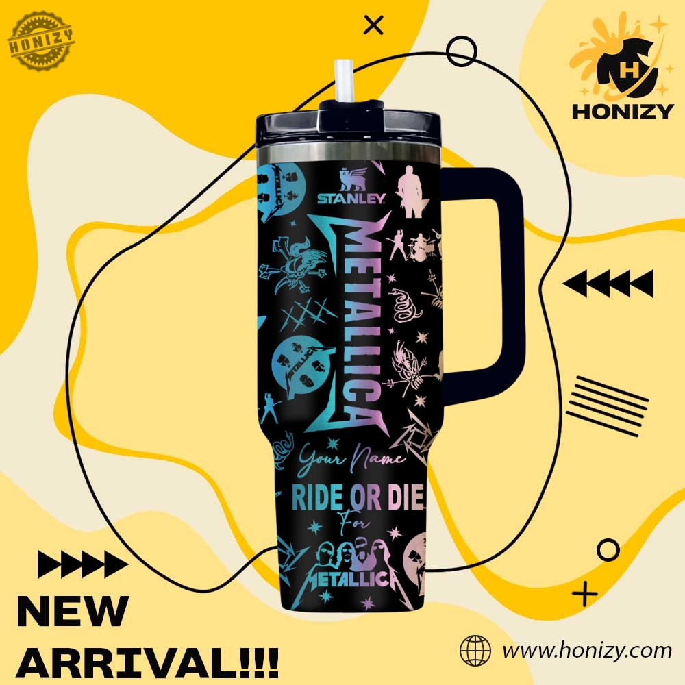 Metallica Band Music Custom Name Stanley Trendy Tumbler 4 Metallica band Music Custom Name Stanley Trendy Tumbler