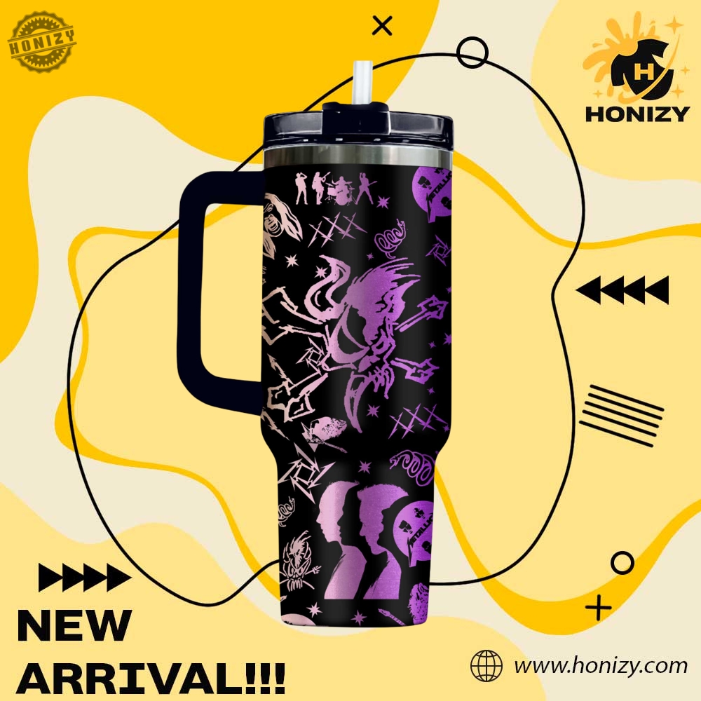 Metallica Band Music Custom Name Stanley Trendy Tumbler 5 Metallica band Music Custom Name Stanley Trendy Tumbler