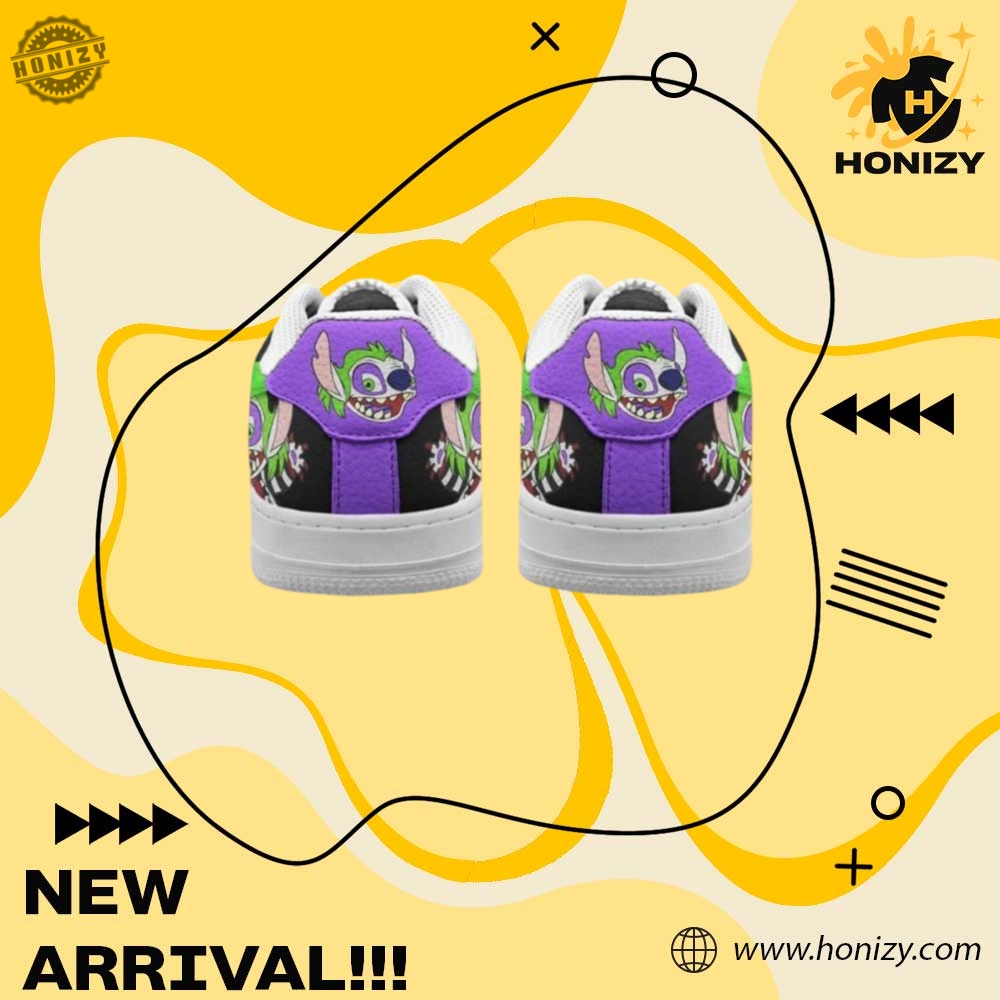 Stitch Beetlejuice Custom Graphic Nike Air Force 1 Shoes 5 Stitch Beetlejuice Custom graphic Nike Air Force 1 Shoes