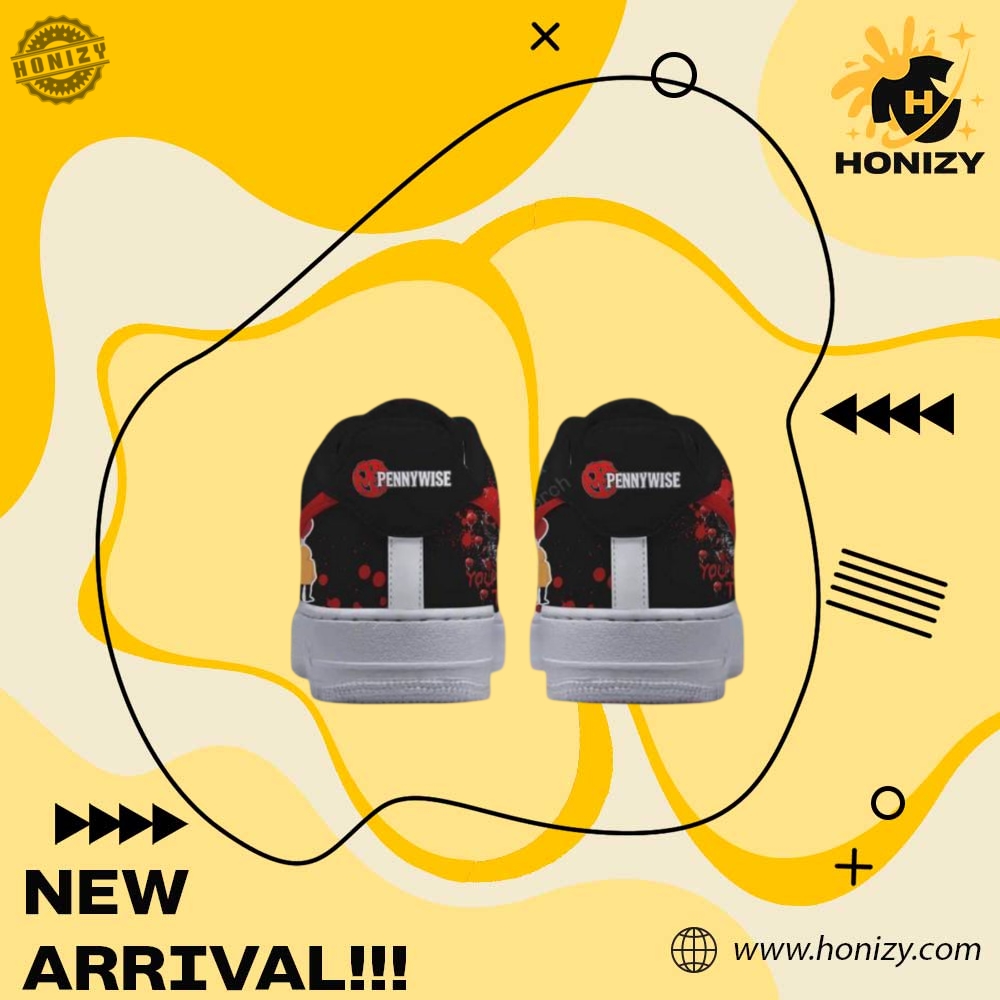 Pennywise Halloween Graphic Nike Air Force Shoes 3 Pennywise Halloween graphic Nike Air Force Shoes
