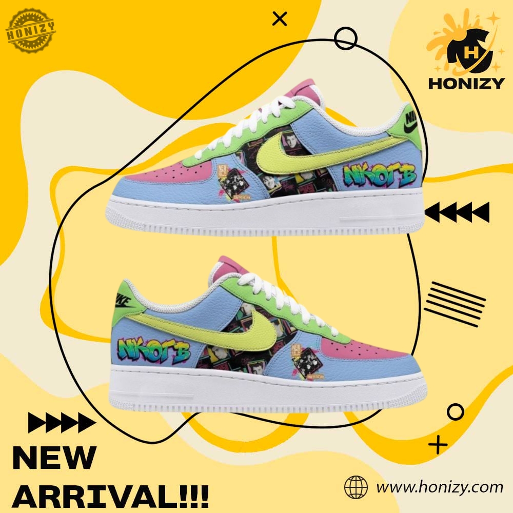 Nike Air Force 1 Graphic Shoes 12 New Kids On The Block Nkotb Graphic Nike Air Force 1 Shoes