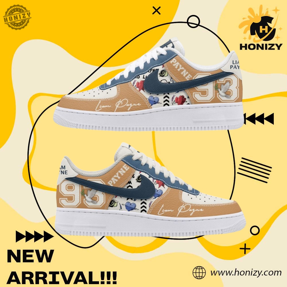 Nike Air Force 1 Graphic Shoes 19 Liam Payne 93 Graphic Nike Air Force 1 Shoes