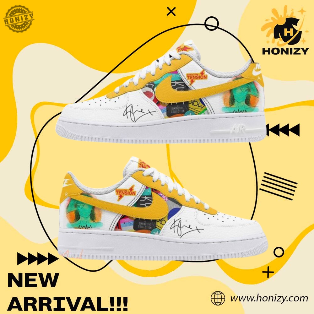 Nike Air Force 1 Graphic Shoes 20 Kylie Minogue Music Graphic Nike Air Force 1 Shoes