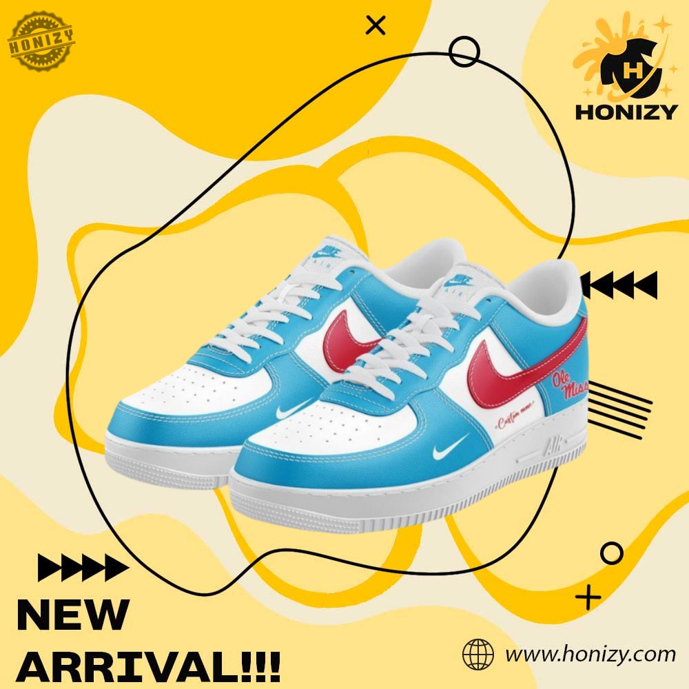 Ole Miss Football Custom Name Graphic Nike Air Force 1 Shoes 3 Ole Miss Football Custom Name graphic Nike Air Force 1 Shoes