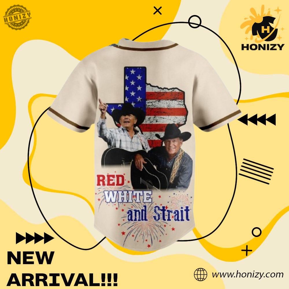 George Strait King Of Country Music Unisex 3D Baseball Jersey 4 George Strait King Of Country Music unisex 3D Baseball Jersey