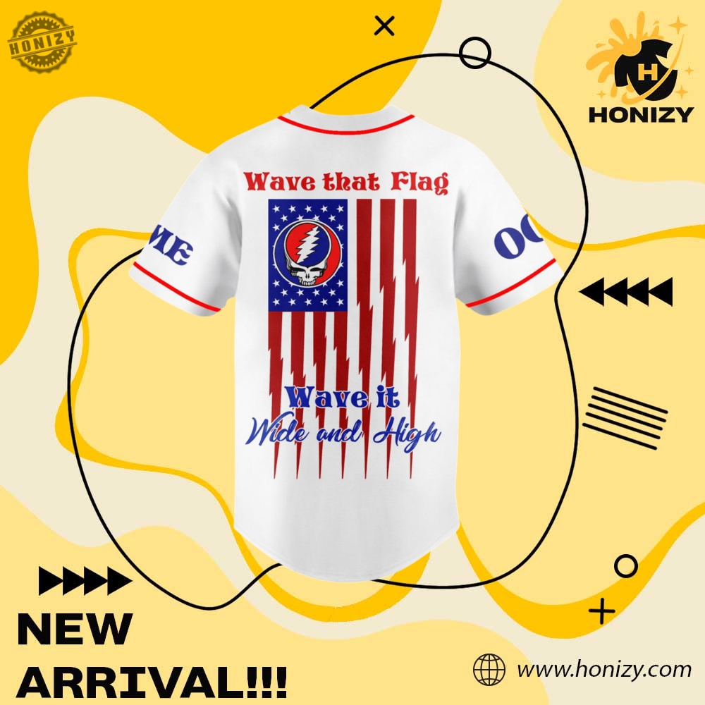 Grateful Dead Music Independence Day Wave That Flag Wave It Wide And High 3D Unisex Baseball Jersey 5 Grateful Dead Music Independence Day Wave That Flag Wave It Wide And High 3D unisex Baseball Jersey