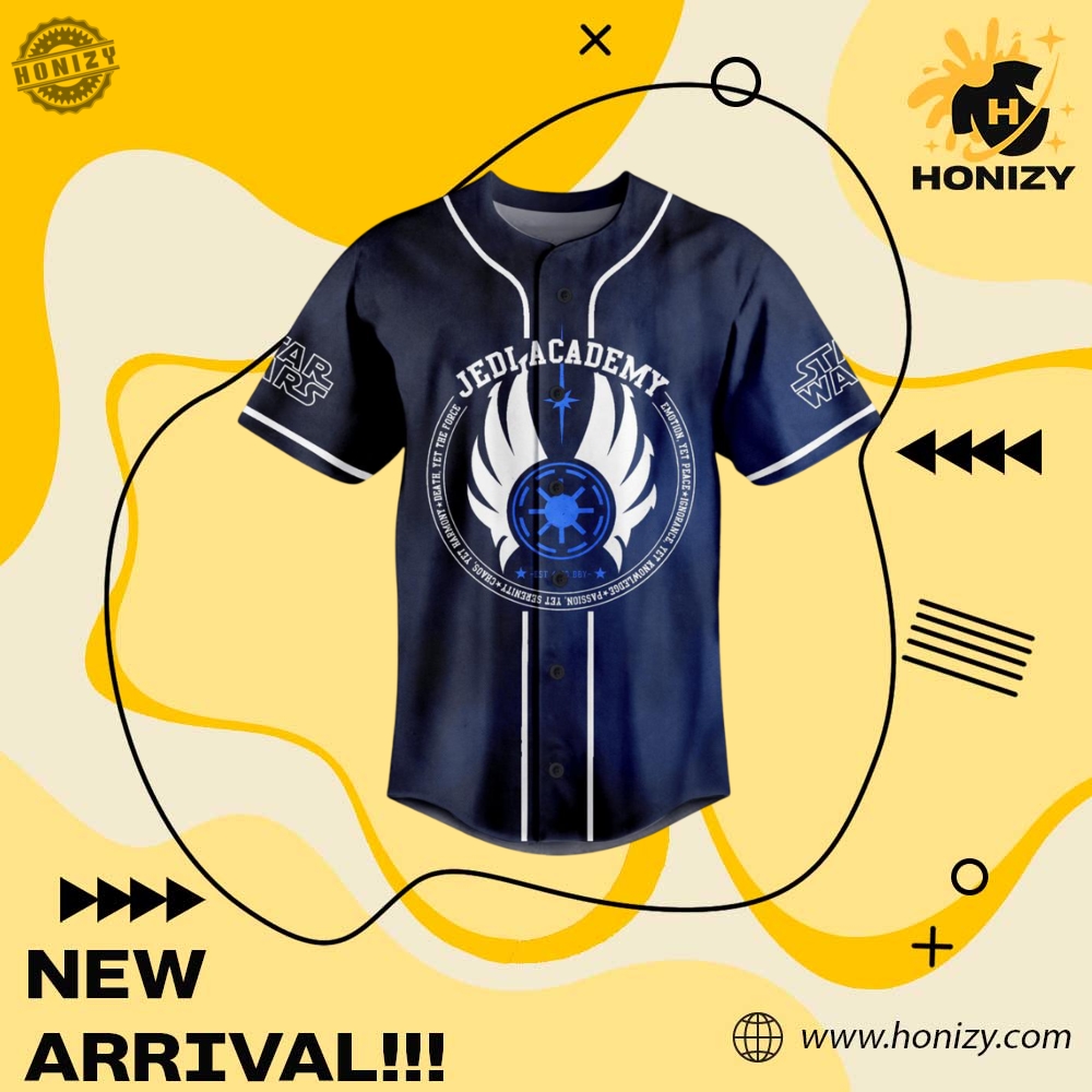 Star Wars Movie Jedi Academy Personalized Unisex Baseball Jersey 4 Star Wars Movie Jedi Academy Personalized unisex Baseball Jersey