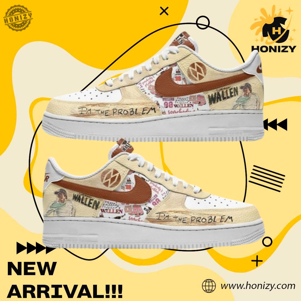 Hot Design Graphic Air Force 1 Shoes 9 Morgan Wallen Singer Music Custom Graphic Nike Air Force 1 Shoes