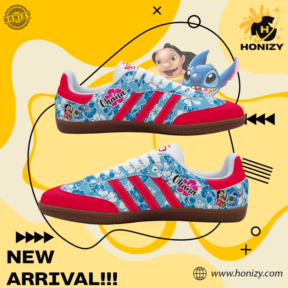 Lilo And Stitch Ohana Disney 2025 Movie Custom Graphic Stan Smith Shoes honizy 1
