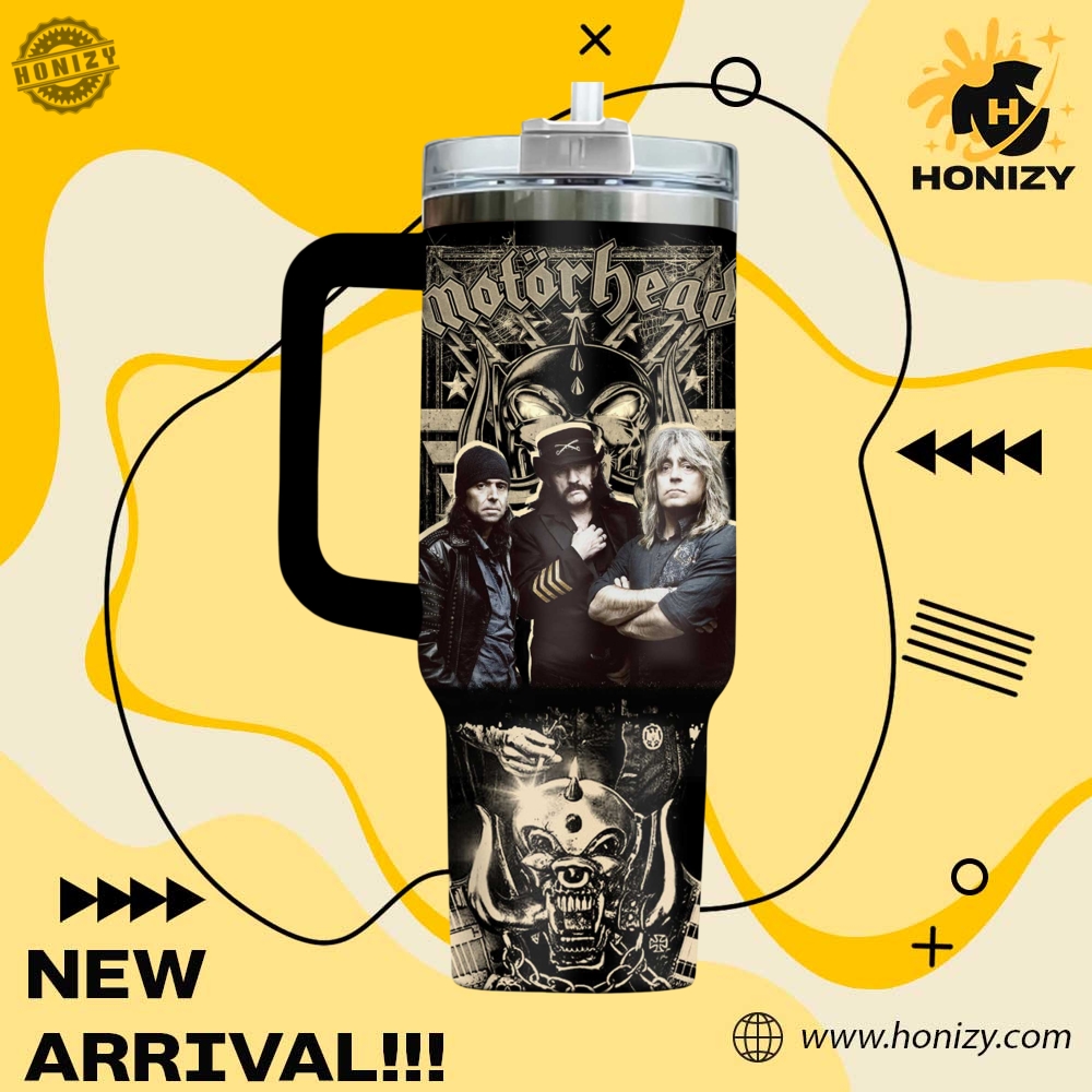 Motörhead Music Official Stanley Cup Tumbler With Handle 4 Motörhead Music official Stanley Cup Tumbler With Handle