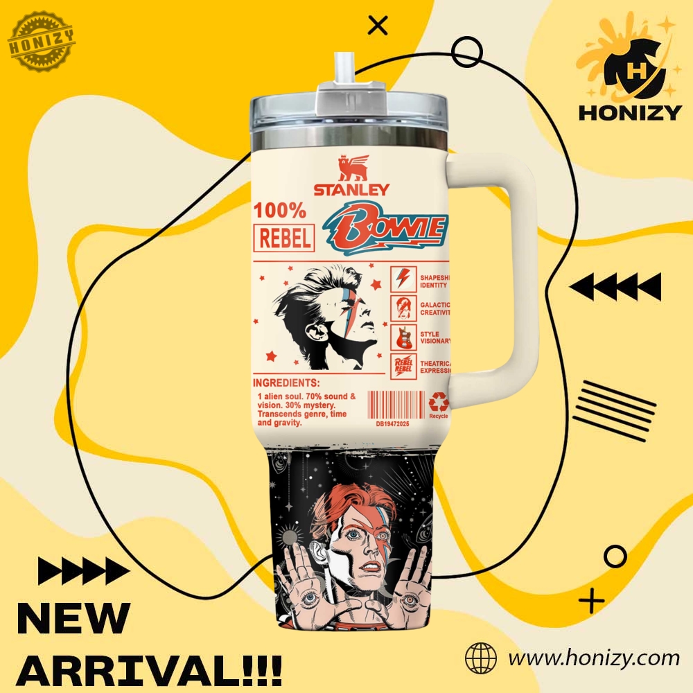 David Bowie Music New Official Stanley Cup Tumbler With Handle 5 David Bowie Music New official Stanley Cup Tumbler With Handle