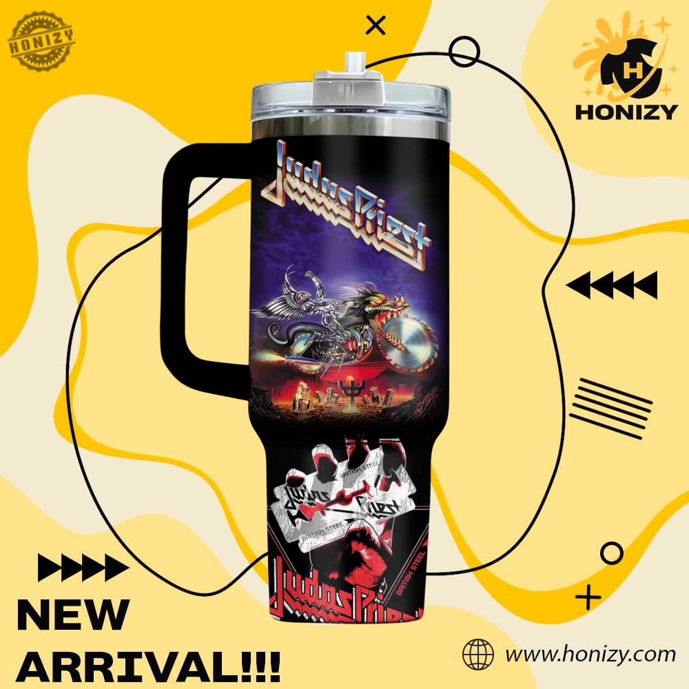 Judas Priest Music Official Stanley Cup Tumbler With Handle 5 Judas Priest Music official Stanley Cup Tumbler With Handle
