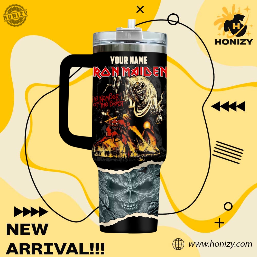 Iron Maiden Music Custom Name Official Stanley Cup Tumbler With Handle 5 Iron Maiden Music Custom Name official Stanley Cup Tumbler With Handle