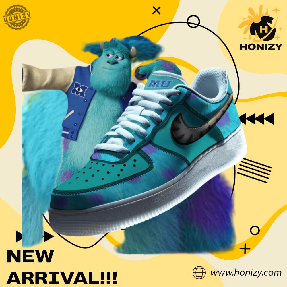 Graphic Art Nike Air Force 1 – Designed to Impress 5 James P. Sullivan Monsters University Custom Graphic Air Force 1 Shoes