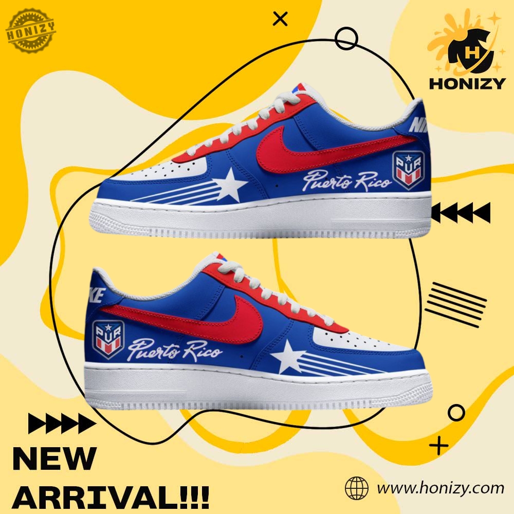 Graphic Art Nike Air Force 1 – Designed to Impress 8 Puerto Rico Custom Graphic Nike Air Force 1 Sneakers Shoes