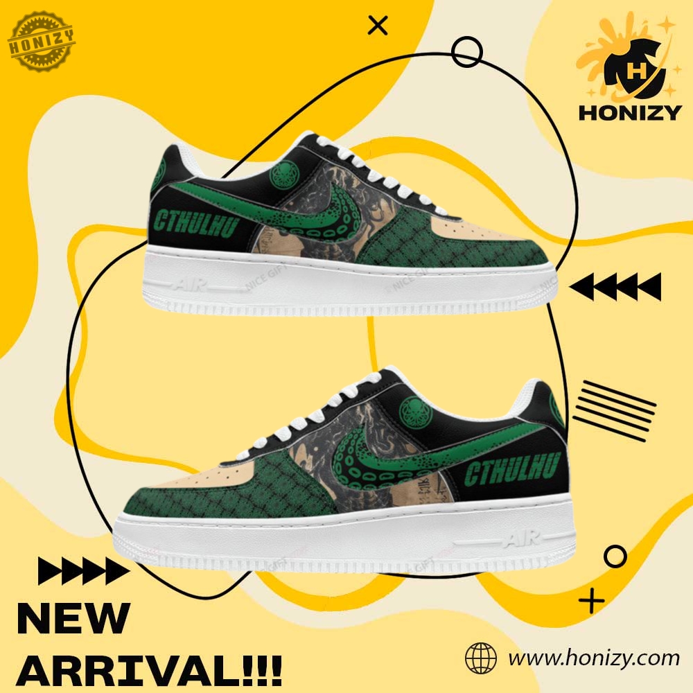 Graphic Art Nike Air Force 1 – Designed to Impress 14 Cthulhu Custom Graphic Nike Air Force 1 Shoes