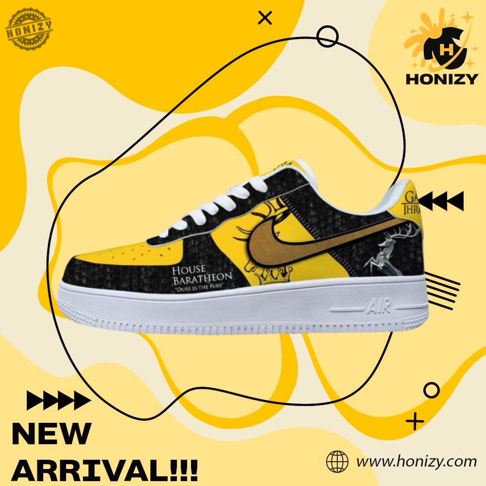 Graphic Art Nike Air Force 1 – Designed to Impress 19 House Baratheon Game Of Thrones Custom Graphic Nike Air Force 1 Shoes Sneakers