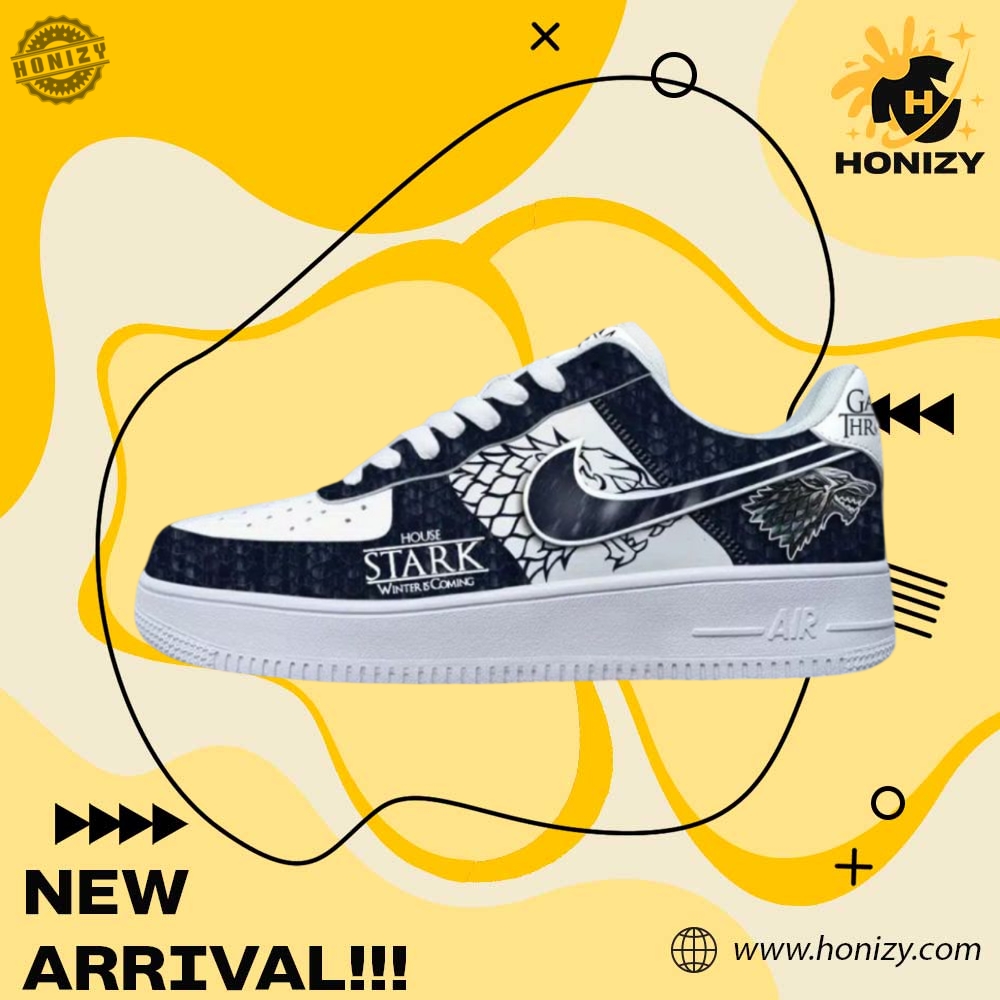 Graphic Art Nike Air Force 1 – Designed to Impress 22 House Stark Game Of Thrones Custom Graphic Nike Air Force 1 Shoes Sneakers